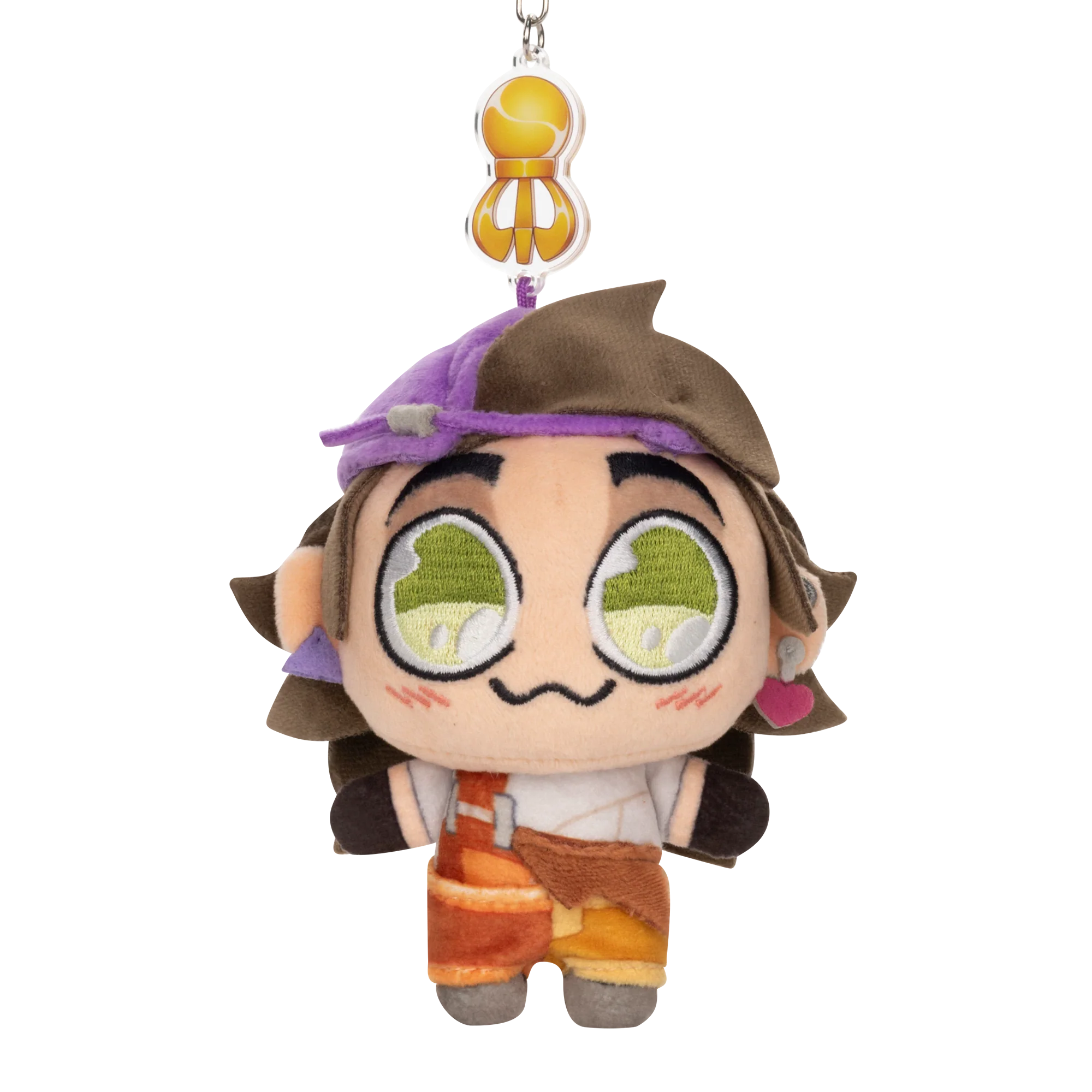Frankie Plush Keychain